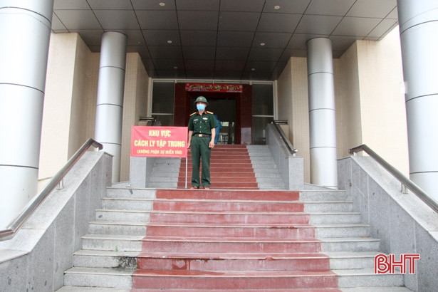 Đảm bảo an toàn tại các khu cách ly tập trung ở Hương Sơn