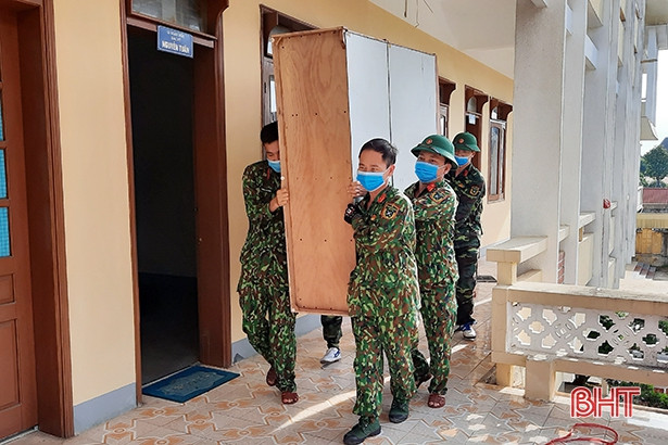 Hà Tĩnh: Chuẩn bị mặt bằng xây dựng khu điều trị bệnh nhân Covid-19 nhẹ