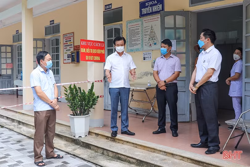 Can Lộc cần tăng cường thêm điểm test nhanh kháng nguyên, sàng lọc virus SARS-CoV-2 cho người dân