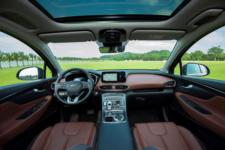 Bản nâng cấp Hyundai Santafe 2021 Facelift chính thức ra mắt