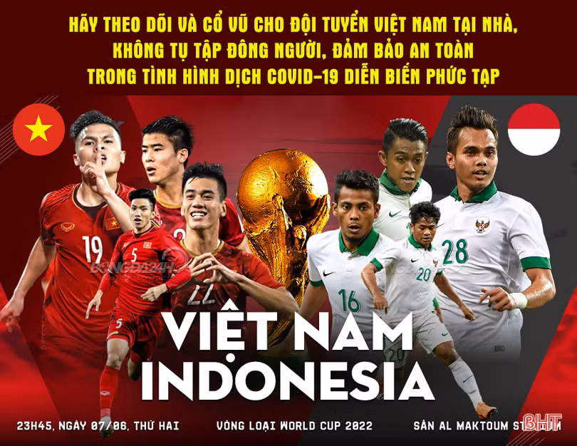 Cổ vũ đội tuyển Việt Nam qua “màn ảnh nhỏ” để cùng chung tay chống Covid-19