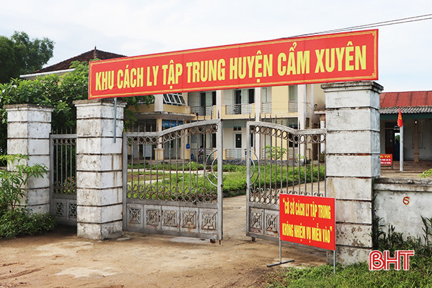 Cẩm Xuyên, Vũ Quang “kích hoạt” các khu cách ly tập trung phòng Covid-19