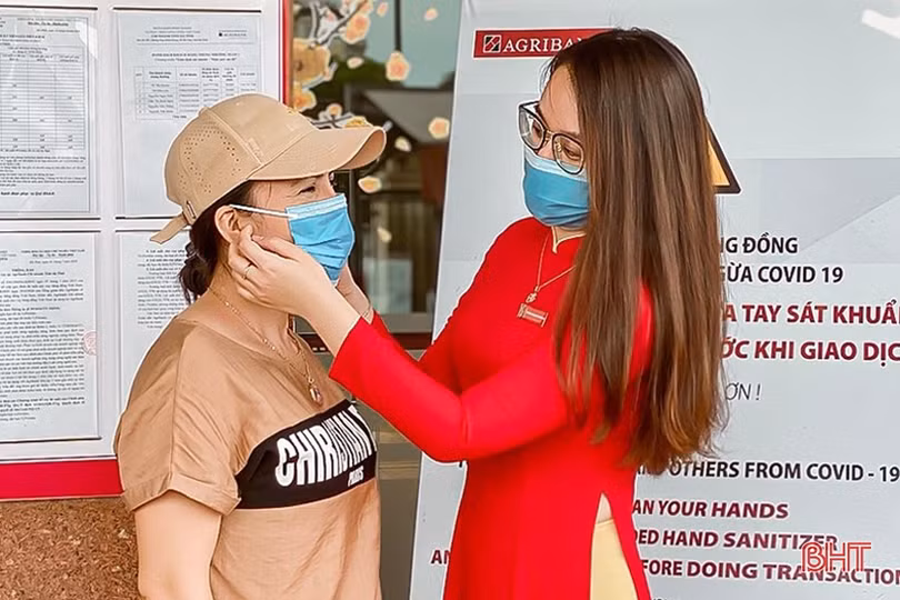 Hệ thống ngân hàng Hà Tĩnh siết chặt phòng dịch Covid-19