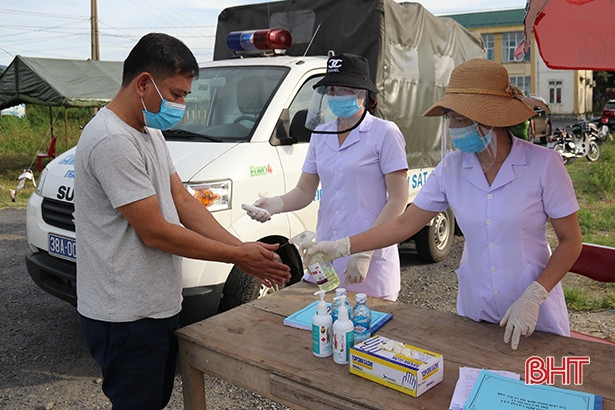 Quyết liệt ngăn chặn dịch Covid-19 xâm nhập TX Kỳ Anh