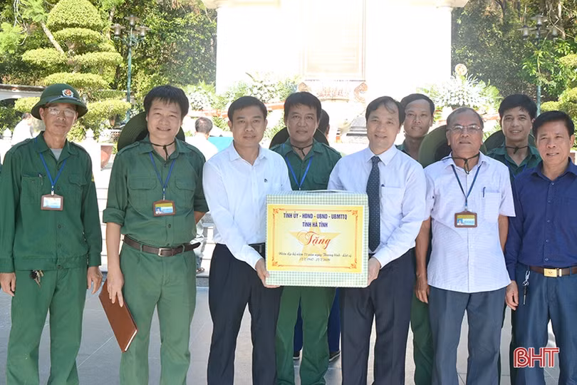 Hà Tĩnh tổ chức nhiều hoạt động tri ân các anh hùng, liệt sỹ