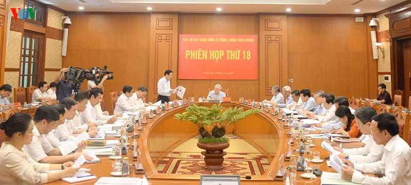 kỷ luật 186 đảng viên tham nhũng, cố ý làm trái trong 6 tháng hình 2 Tổng Bí thư, Chủ tịch nước chỉ đạo tập trung xử lý 9 vụ án trọng điểm