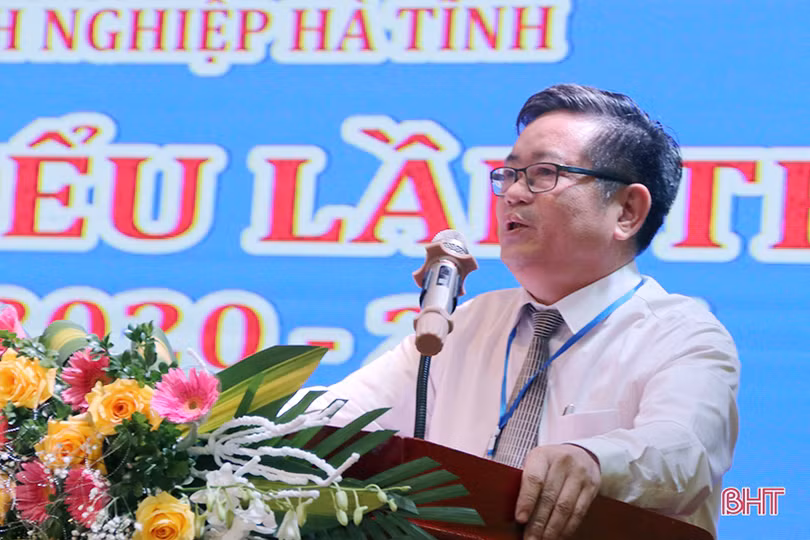 Ông Lê Đức Thắng được bầu giữ chức Chủ tịch Hiệp hội Doanh nghiệp Hà Tĩnh nhiệm kỳ 2020 - 2025