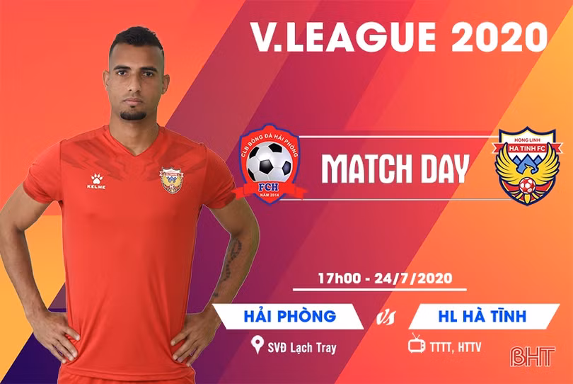Xem trực tiếp Hải Phòng FC với Hồng Lĩnh Hà Tĩnh tại vòng 11 V.League
