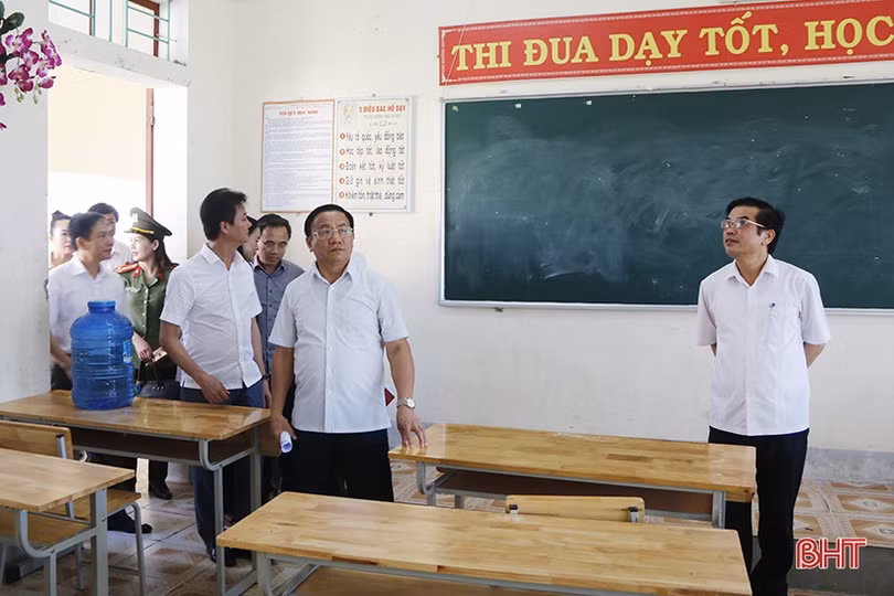 Chuẩn bị chu đáo, đảm bảo kỳ thi tốt nghiệp THPT diễn ra an toàn, nghiêm túc, đúng quy chế