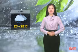 Dự báo thời tiết Hà Tĩnh ngày 29/10: Mưa to và dông