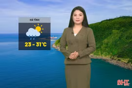 Dự báo thời tiết Hà Tĩnh ngày 31/10: Có mưa rào, trời nắng gián đoạn