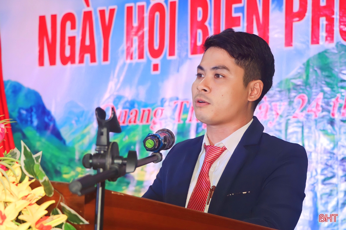 Vui “Ngày hội Biên phòng toàn dân” ở xã biên giới Hà Tĩnh