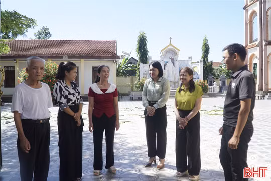 Dân vận khéo vun đắp cuộc sống bình yên nơi xứ đạo