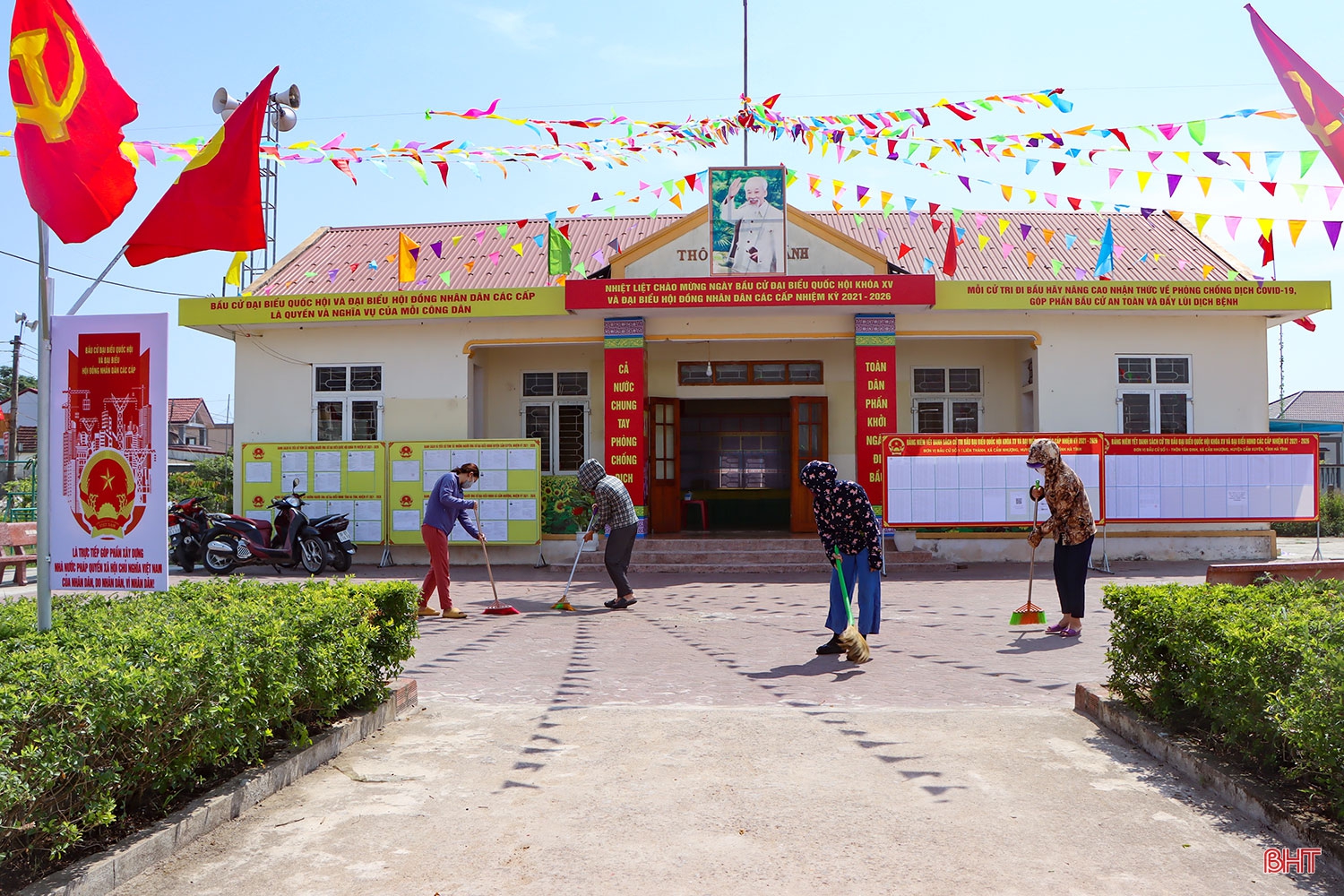 Hà Tĩnh náo nức cờ hoa, lòng người rộn rã hướng về ngày hội non sông