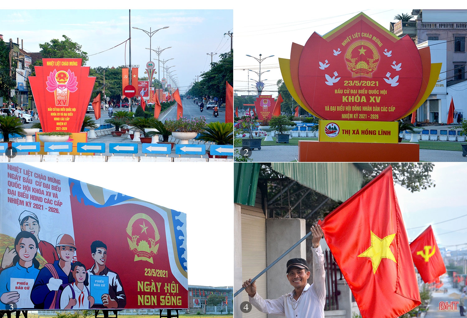 Hà Tĩnh náo nức cờ hoa, lòng người rộn rã hướng về ngày hội non sông