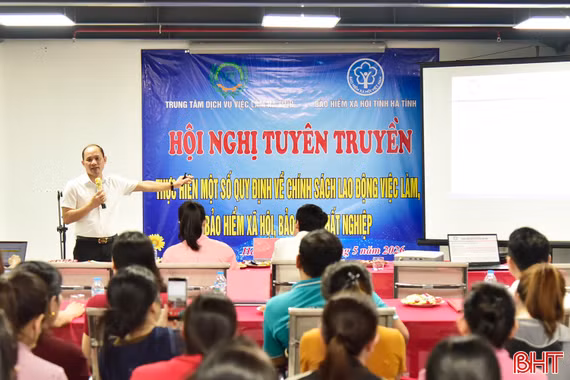 Tuyên truyền một số quy định mới về chính sách lao động, việc làm và BHXH