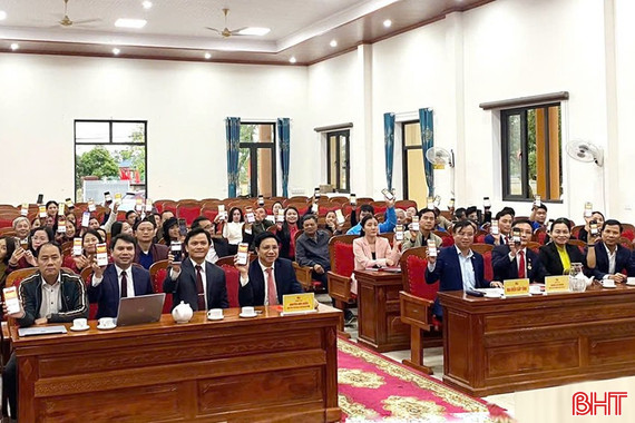 Địa phương đầu tiên ở Hà Tĩnh tổ chức thi tìm hiểu các nghị quyết của Đảng