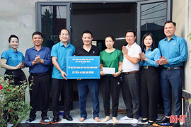 Hỗ trợ 11 "Mái ấm công đoàn" cho đoàn viên, lao động khó khăn