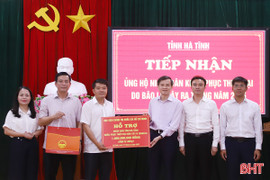 Học viện Chính trị Quốc gia Hồ Chí Minh hỗ trợ Hà Tĩnh 1 tỷ đồng khắc phục hậu quả bão số 10