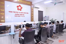 Hà Tĩnh xếp thứ 2 khu vực Bắc Trung Bộ về Chỉ số Cải cách hành chính