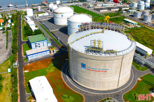 Thống nhất chủ trương đầu tư Dự án Kho khí LNG tại phường Hoành Sơn