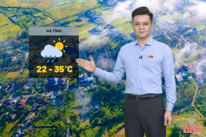 Dự báo thời tiết Hà Tĩnh ngày 19/4: Ngày nắng gián đoạn