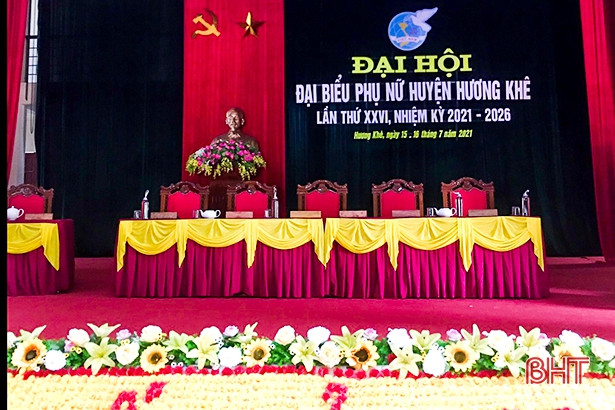 9/16 đơn vị ở Hà Tĩnh sẽ hoàn thành đại hội phụ nữ cấp huyện trong tháng 7