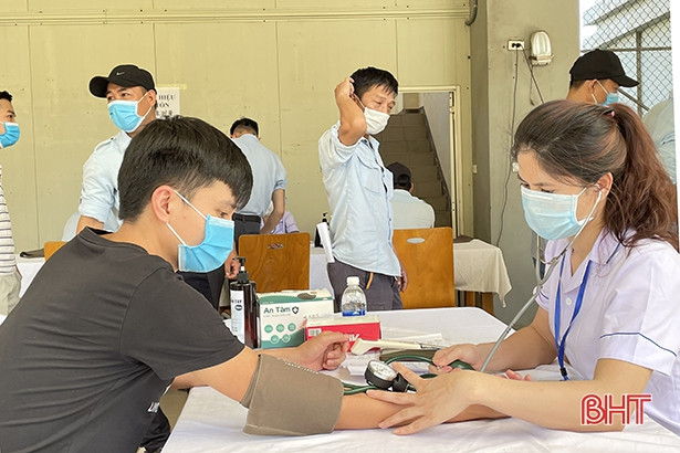 1.000 lao động Formosa Hà Tĩnh tiêm vắc xin phòng Covid-19