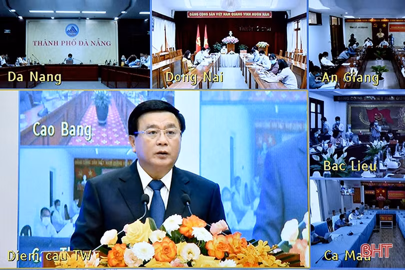 Hà Tĩnh tham gia diễn đàn trực tuyến toàn quốc “Đối thoại phát triển địa phương 2021”