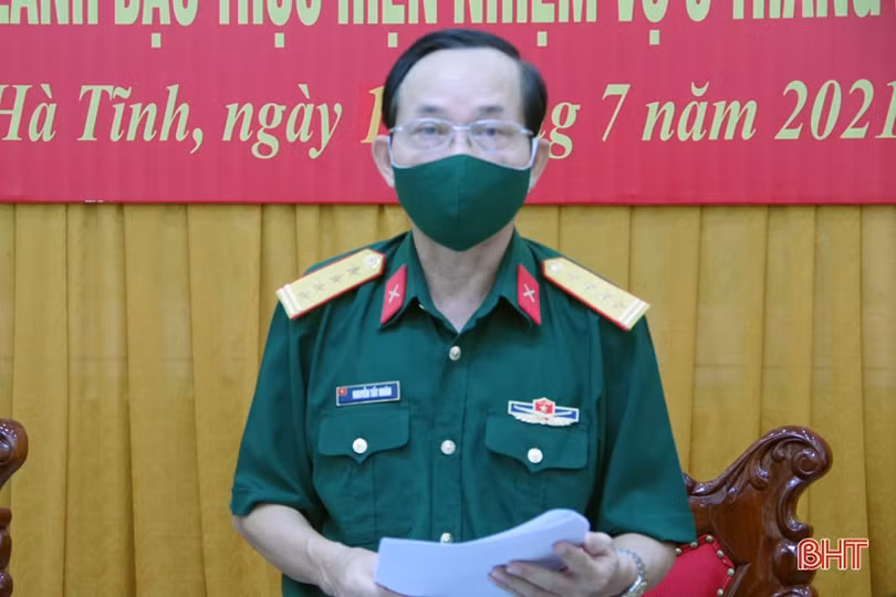 Đảng ủy Quân sự tỉnh Hà Tĩnh ra nghị quyết lãnh đạo thực hiện nhiệm vụ 6 tháng cuối năm