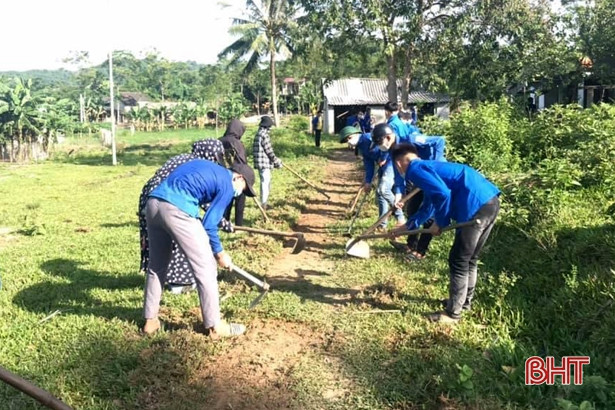 Nhiều hoạt động của tuổi trẻ Hương Sơn hướng tới ngày thương binh, liệt sỹ