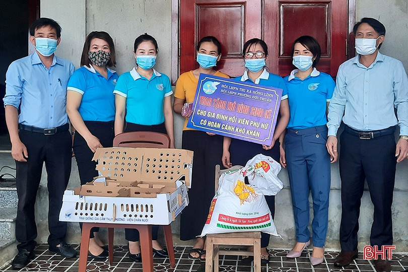 Nhiều công trình, phần việc ý nghĩa hướng tới đại hội phụ nữ các cấp ở Hà Tĩnh