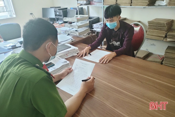 Công an Cẩm Xuyên bắt đối tượng thực hiện liên tiếp 5 vụ trộm