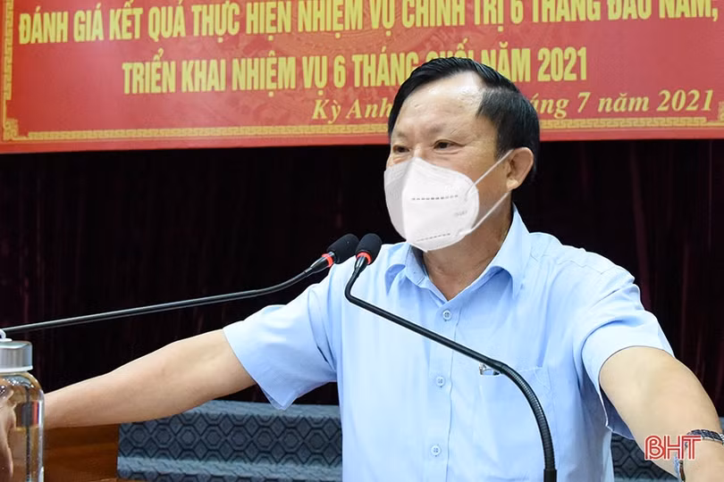 Huyện Kỳ Anh tiếp tục triển khai quyết liệt, hiệu quả các nghị quyết, chỉ thị của Trung ương, của tỉnh