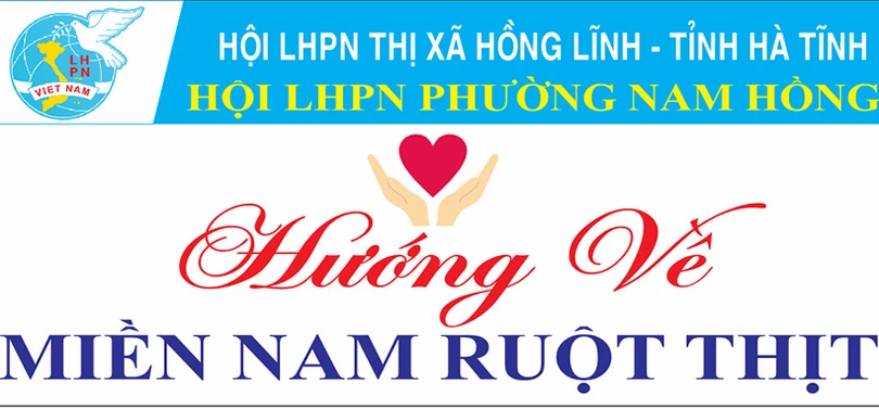 Phụ nữ Hà Tĩnh hướng về miền Nam ruột thịt