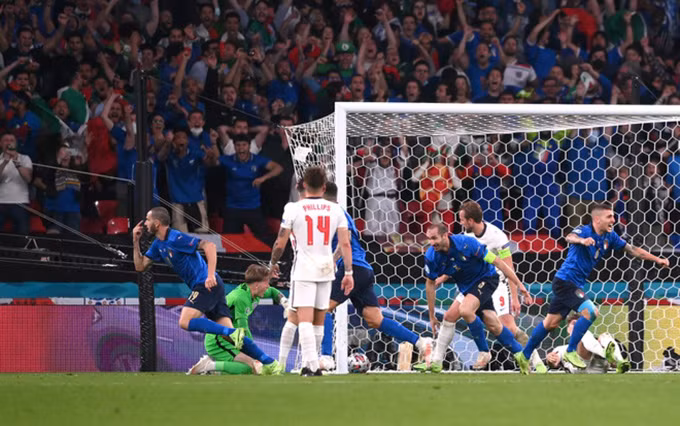 Thua luân lưu 2 - 3, Anh dâng Cúp EURO 2020 cho Italia