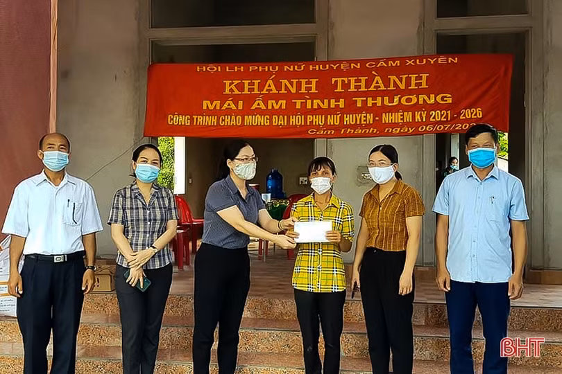 Nhiều công trình, phần việc ý nghĩa hướng tới đại hội phụ nữ các cấp ở Hà Tĩnh