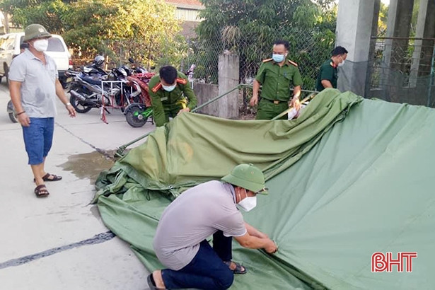 Xã Thạch Long thu hẹp vùng cách ly y tế tạm thời tại thôn Đông Hà 1, Đông Hà 2