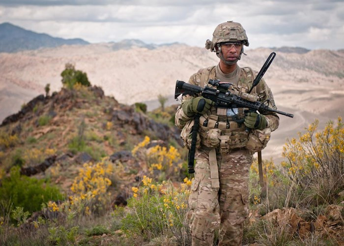 can canh binh si my tuan tra dam bao an ninh o afghanistan