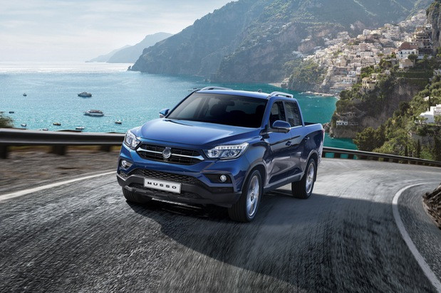 ssangyong musso ban tai han quoc dau ford ranger lo anh dau tien