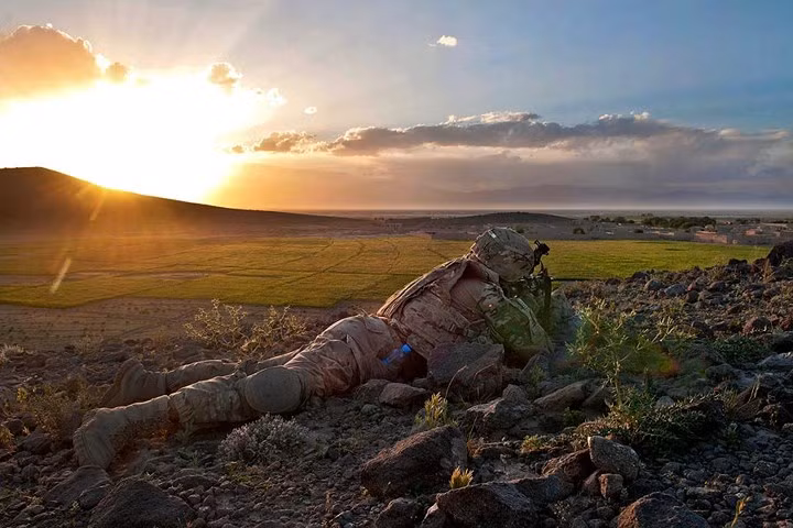 can canh binh si my tuan tra dam bao an ninh o afghanistan