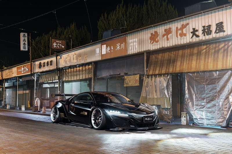 honda nsx xe the thao duong pho phong cach chien dau co