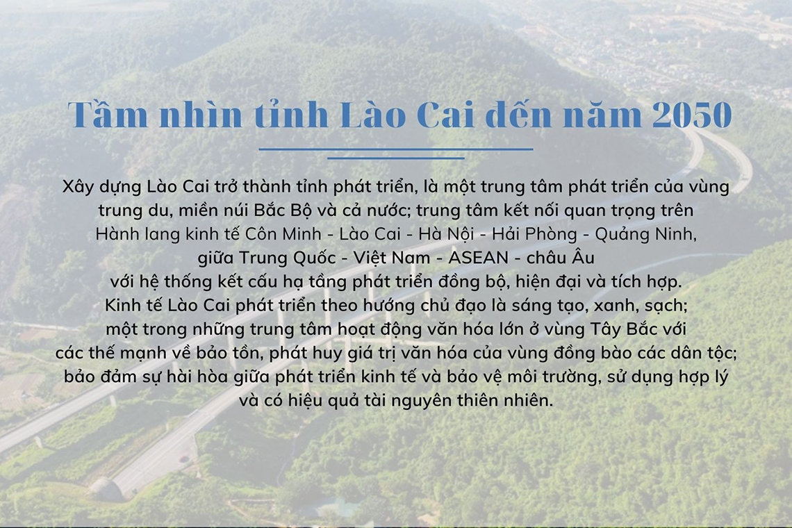 Nguồn lực mới để Lào Cai “cất cánh”