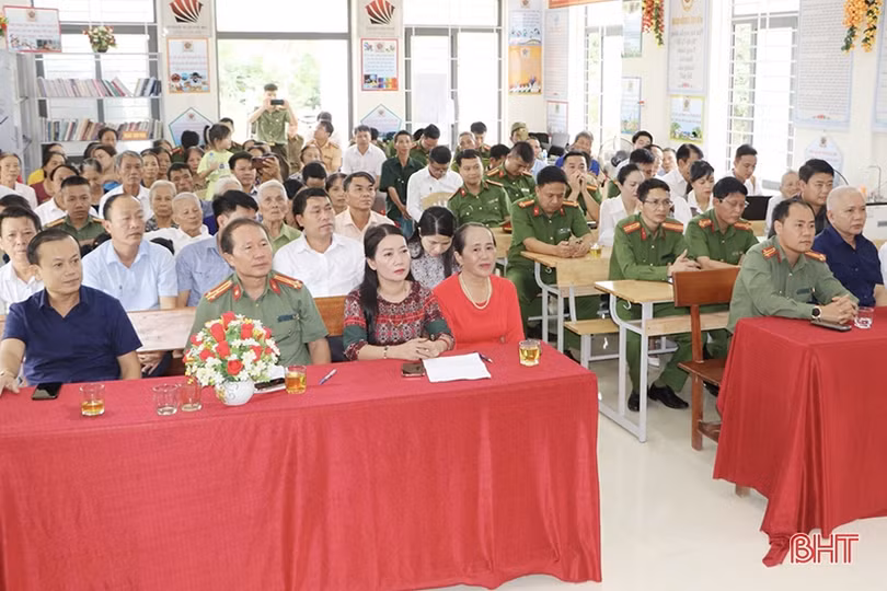 Vũ Quang tổ chức điểm “Ngày hội toàn dân bảo vệ an ninh Tổ quốc”