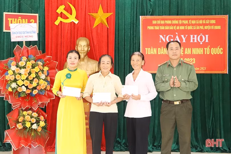 Vũ Quang tổ chức điểm “Ngày hội toàn dân bảo vệ an ninh Tổ quốc”