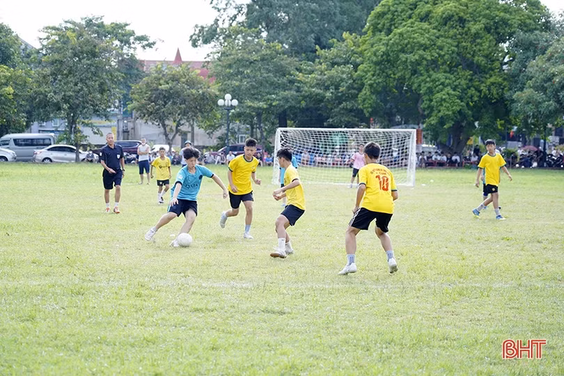 Cổ Đạm vô địch Giải Bóng đá thiếu niên huyện Nghi Xuân