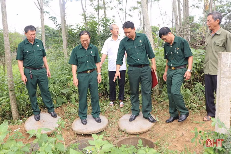 Màu áo cựu chiến binh “làm xanh” các khu dân cư nông thôn mới