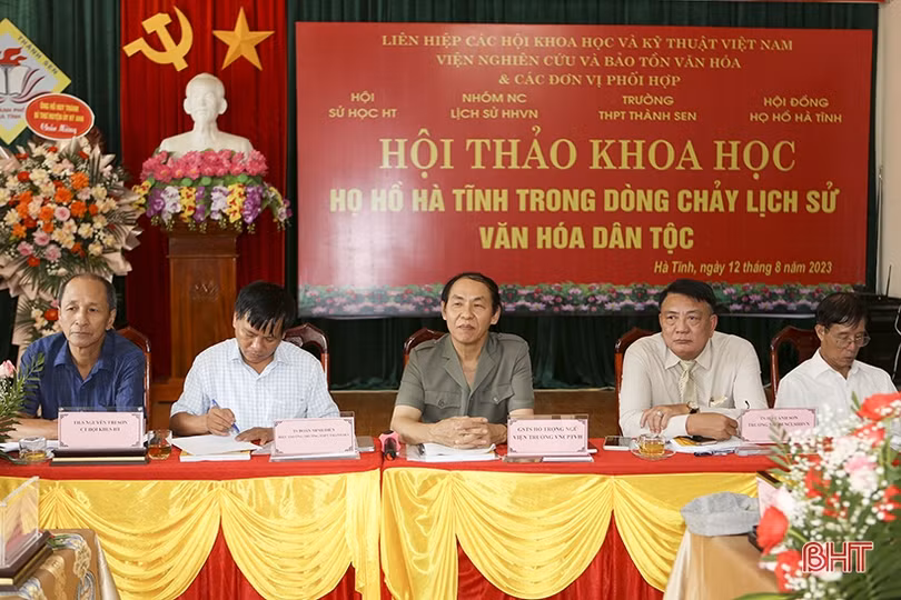 Làm rõ đóng góp của họ Hồ Hà Tĩnh trong lịch sử văn hóa dân tộc