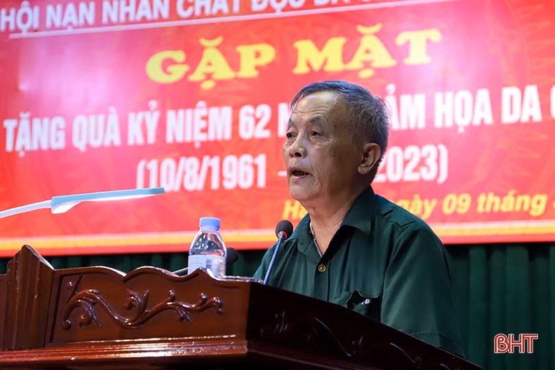 Tọa đàm, tặng quà nhân kỷ niệm 62 năm “Thảm họa da cam Việt Nam”