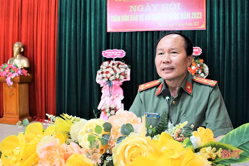 Hương Khê tổ chức điểm “Ngày hội toàn dân bảo vệ an ninh Tổ quốc”